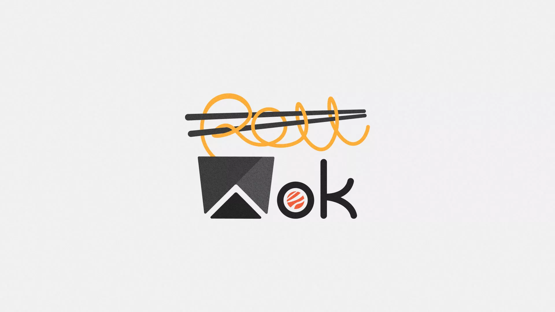 Разработка логотипа в Мценске для суши-бара «Roll Wok Club» Разработка логотипа в Мценске для суши-бара «Roll Wok Club»