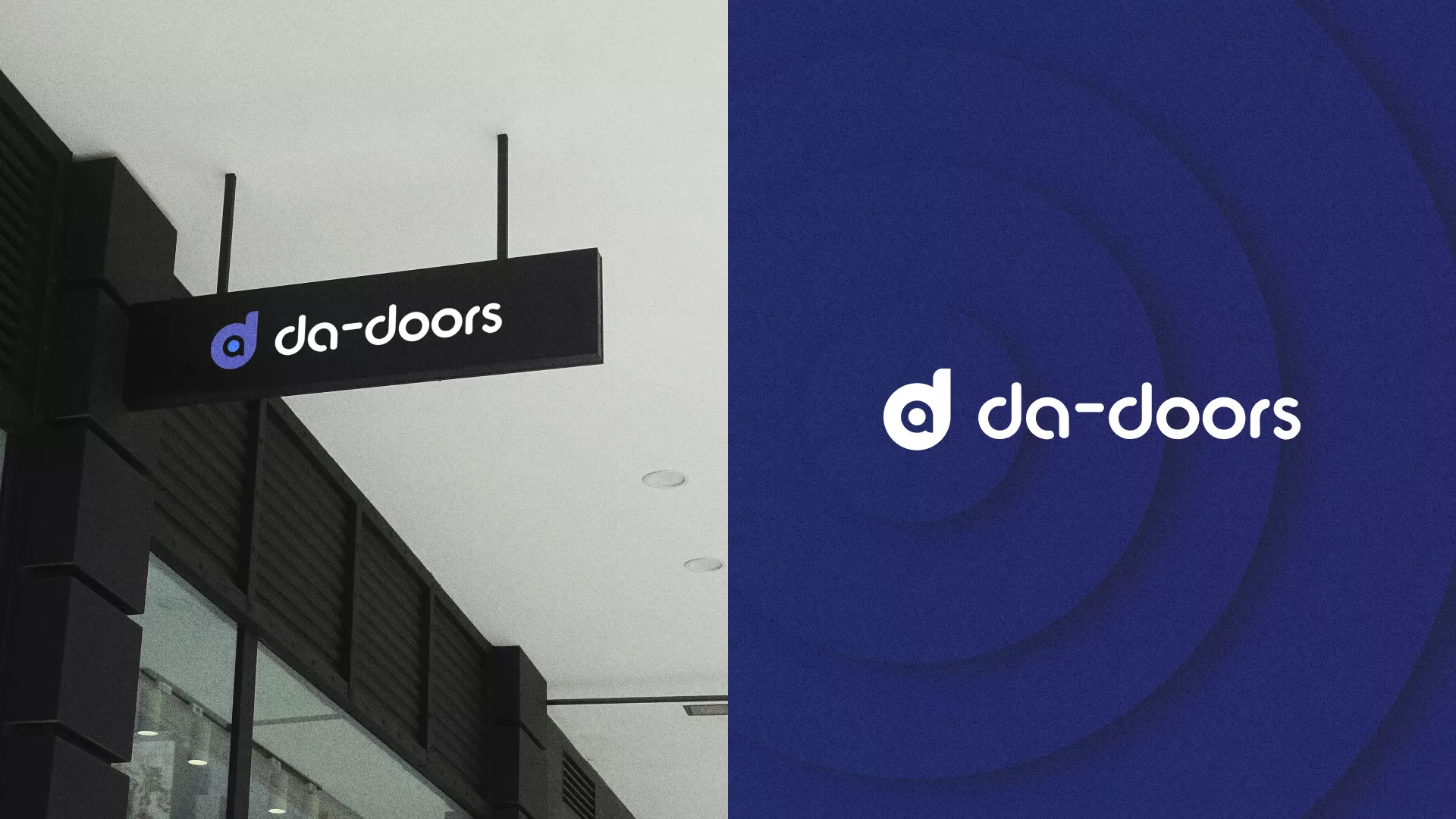 Разработка логотипа компании по продаже дверей в Мценске